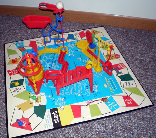 Mouse Trap Game - 1963 - Ideal - Good Condition